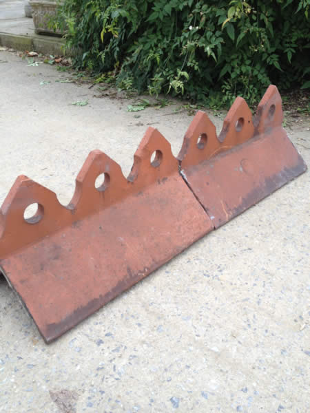 Reclaimed Ridge Tiles