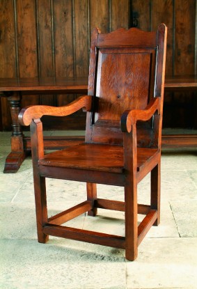 16th Century reproduction oak chairs